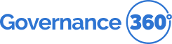 Governance360 blue logo image Simple to use Board Governance Portal for smaller organisations